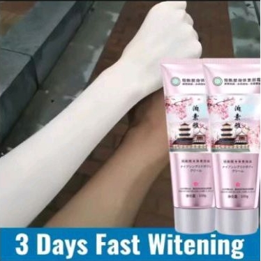 Body Bleaching Body cream/pemutih badan ampuh dan permanen lotion badan brightening lotion
