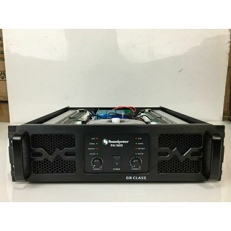 Power amplifier Pasline PA1800/Pa1800 class GB