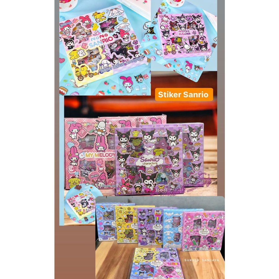 

STIKER SANRIO ISI 100 LEMBAR