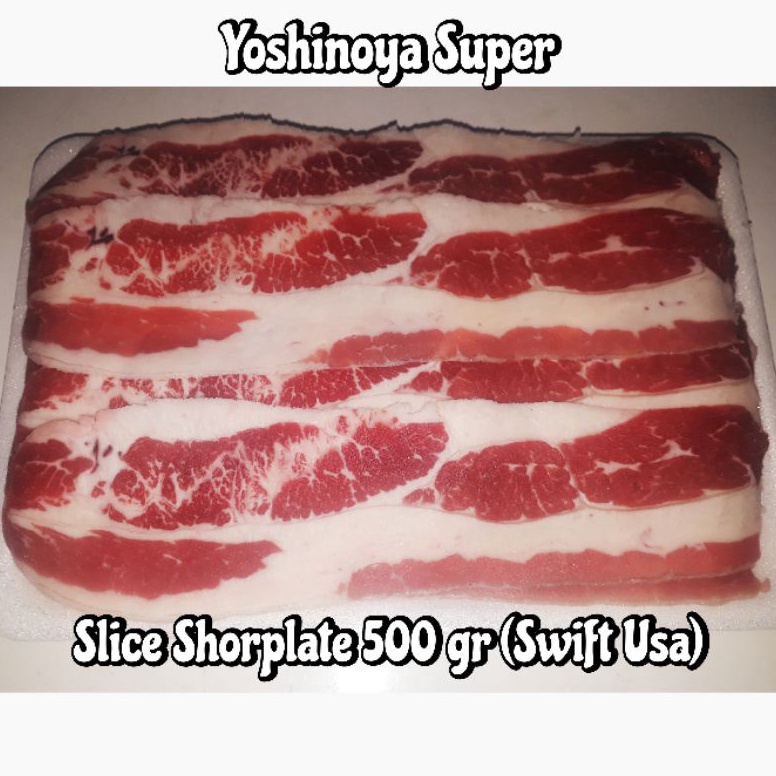 

❄️ READY STOK ❄️ Beef Slice Shorplate 500 gr /Yoshinoya Super
