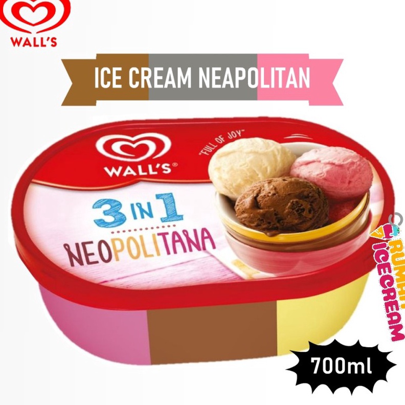 

ZNWG3330 COD Ice Cream Wall's 700Ml