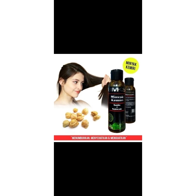Minyak Kemiri BMKS/ Penumbuh rambut