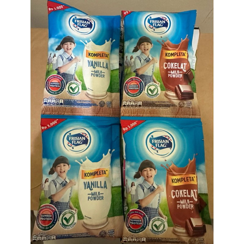 

frisian flag kompleta 35gr sachet 1 renceng @10pcs