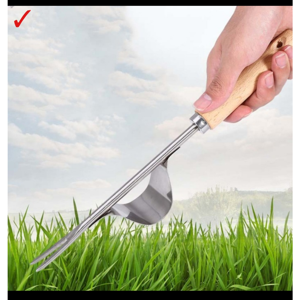 Alat pencabut akar rumput manual rumput liar