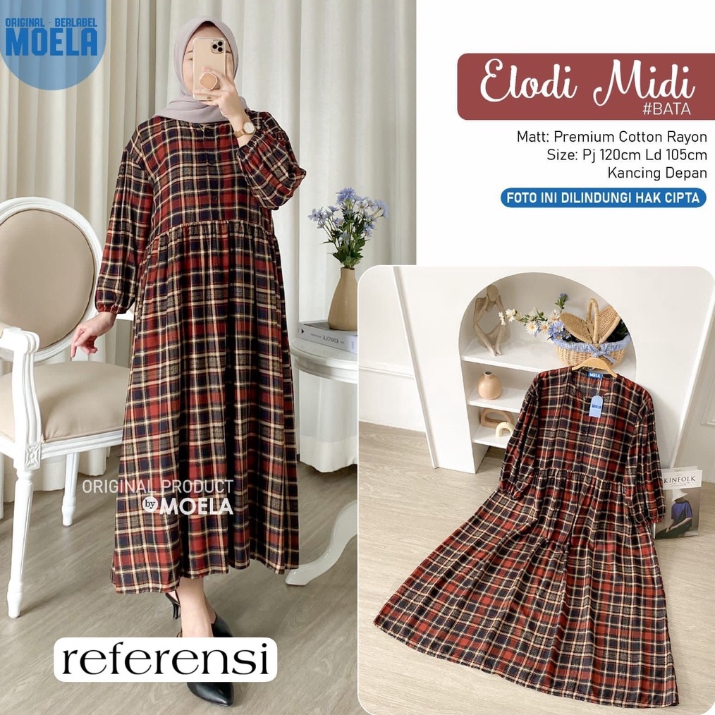 Discount Today Midi Dress Jumbo XL XXL XXXL XXXXL 5L ld 110 120 130 140 150 (FREE MASKER) Model Elod