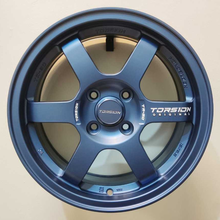 VELG MOBIL ORIGINAL TORSION WHEELS TR30 R15 x 6,5 4H 100 ET 42 MATT BLUE