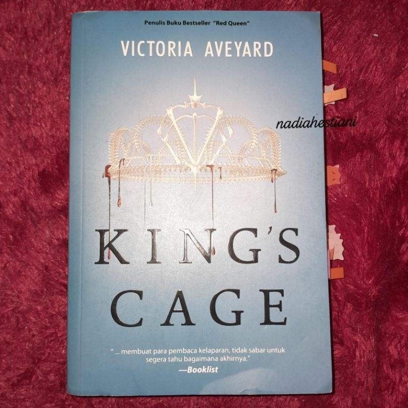 KING'S CAGE [RED QUEEN #3] - VICTORIA AVEYARD (IND VERS) ORIGINAL PRELOVED