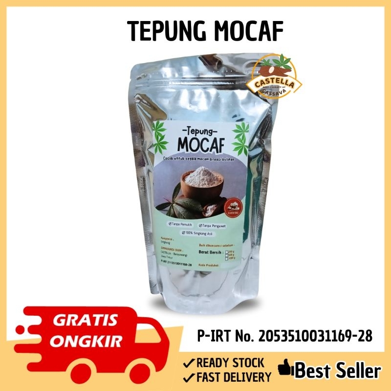

Tepung Gluten Free MOCAF Mocawangi dari Singkong Halal Sehat Bergizi