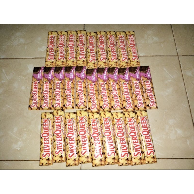 

SILVER QUEEN 55 GRAM VARIAN CASHEW DAN ALMOND