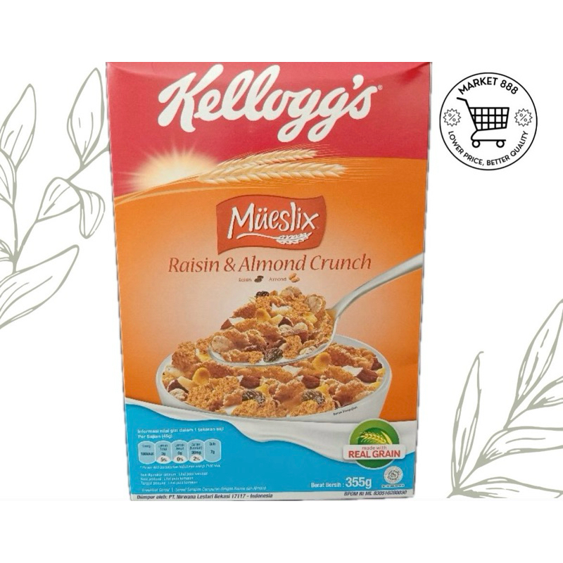 

KELLOGG’S Raisin & Almond Crunch 355gr