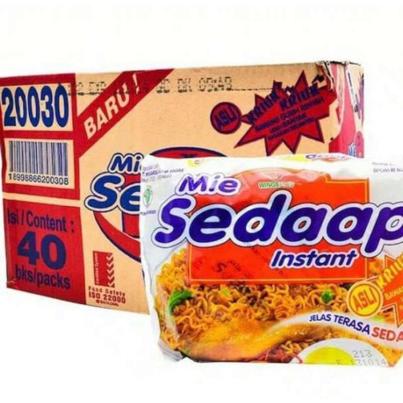 

Mie Sedap Goreng per Dus Isi 40 pcs