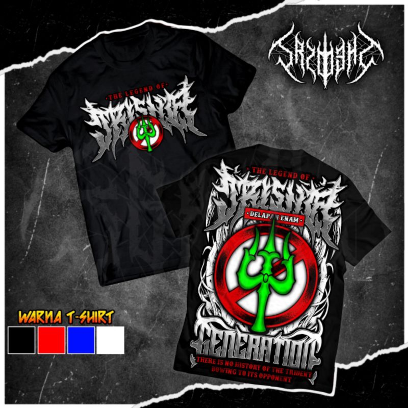 KAOS PAGAR NUSA TRISULA GENERATION TERBARU (A2 FULL PUNGGUNG)