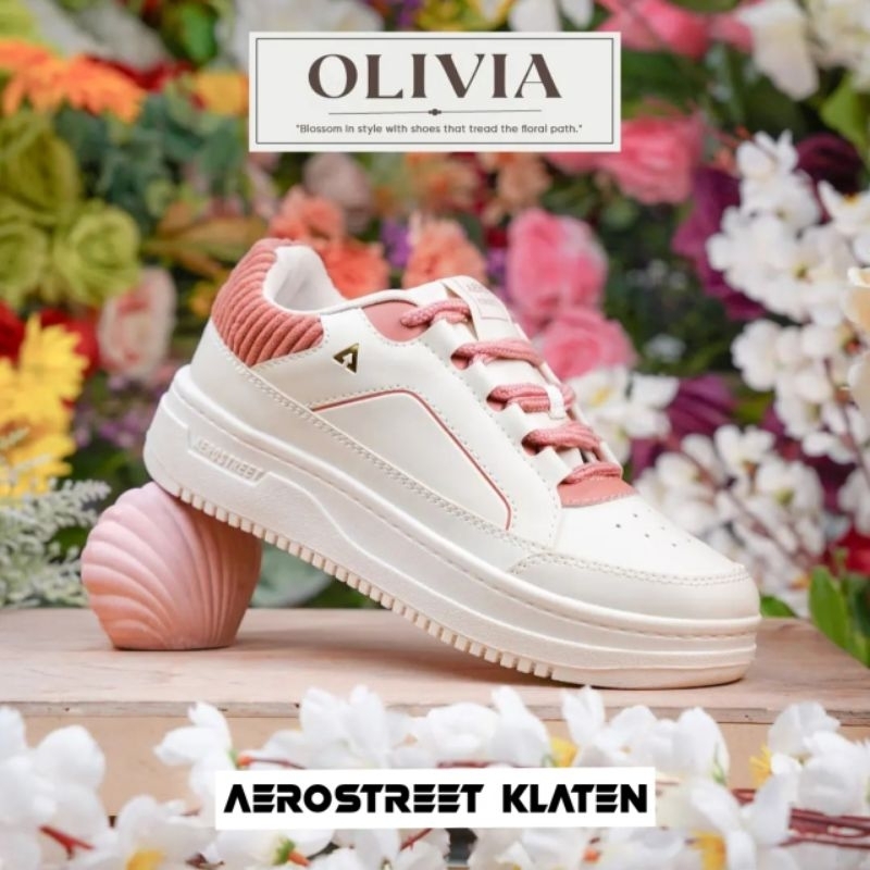 Aerostreet 37-40 Olivia Original -  Sepatu Sneakers Kasual Wanita