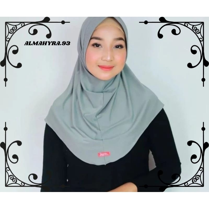 Hijab Bergo Sport Jersey Premium | Jilbab Instan Sport Ukuran M