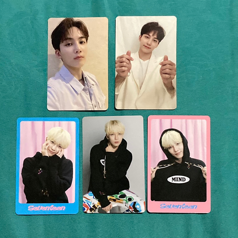PHOTOCARD JEONGHAN DILAN SEVENTEEN (BUNDLE ONLY)