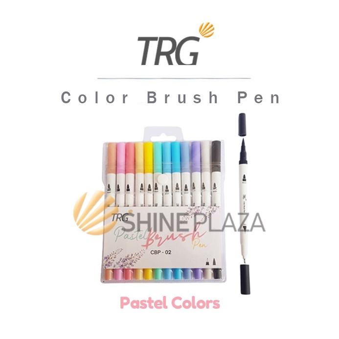 

Terbaru 12.12 Color Brush Pen Pastel 12 Warna - Pena Kuas Warna TRG CBP-02 murah