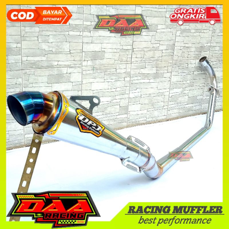 Knalpot racing DPJ jupiter mx SATRIA FU sonic supra gtr