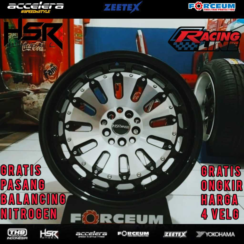 VELG MOBIL RACING HSR MYTH07 RING 18 UNTUK SIENTA WISH POLO GOLF ALL NEW AVANZA EXPANDER INNOVA RUSH