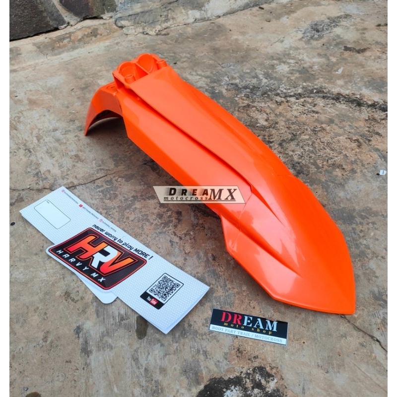 Spakbor depan ktm 85 2020 HRV set Supermoto klx bf Dtracker new crf 150l wr155
