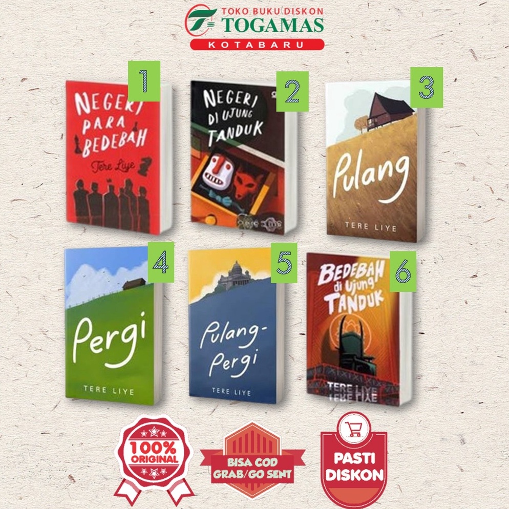 Sale SERIAL AKSI : BEDEBAH DI UJUNG TANDUK / NEGERI PARA BEDEBAH / NEGERI DI UJUNG TANDUK / PULANG /
