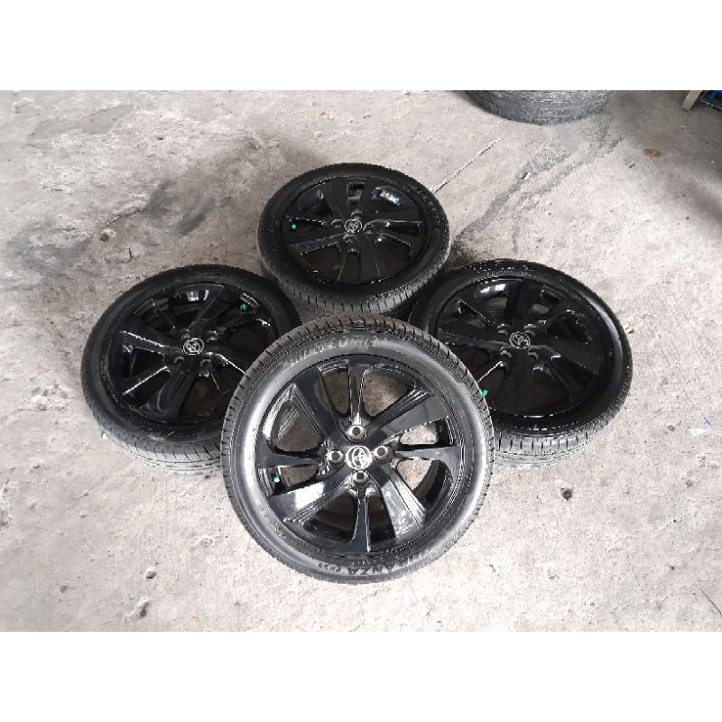 velg mobil seken ring 16 baut 4 STD YARIS RING 16X6 HOL 4X100 BAN 195/50/16