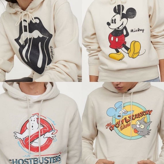 GZQG1720 Terlaku... Sweater Hoodie Unisex HM Mickey Rolling Stones Ghostbusters Itchy Scratchy - 242