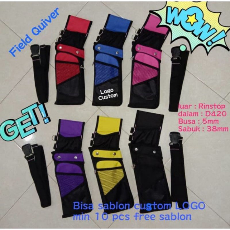 Terbaik Field Quiver, side quiver, quiver panahan 