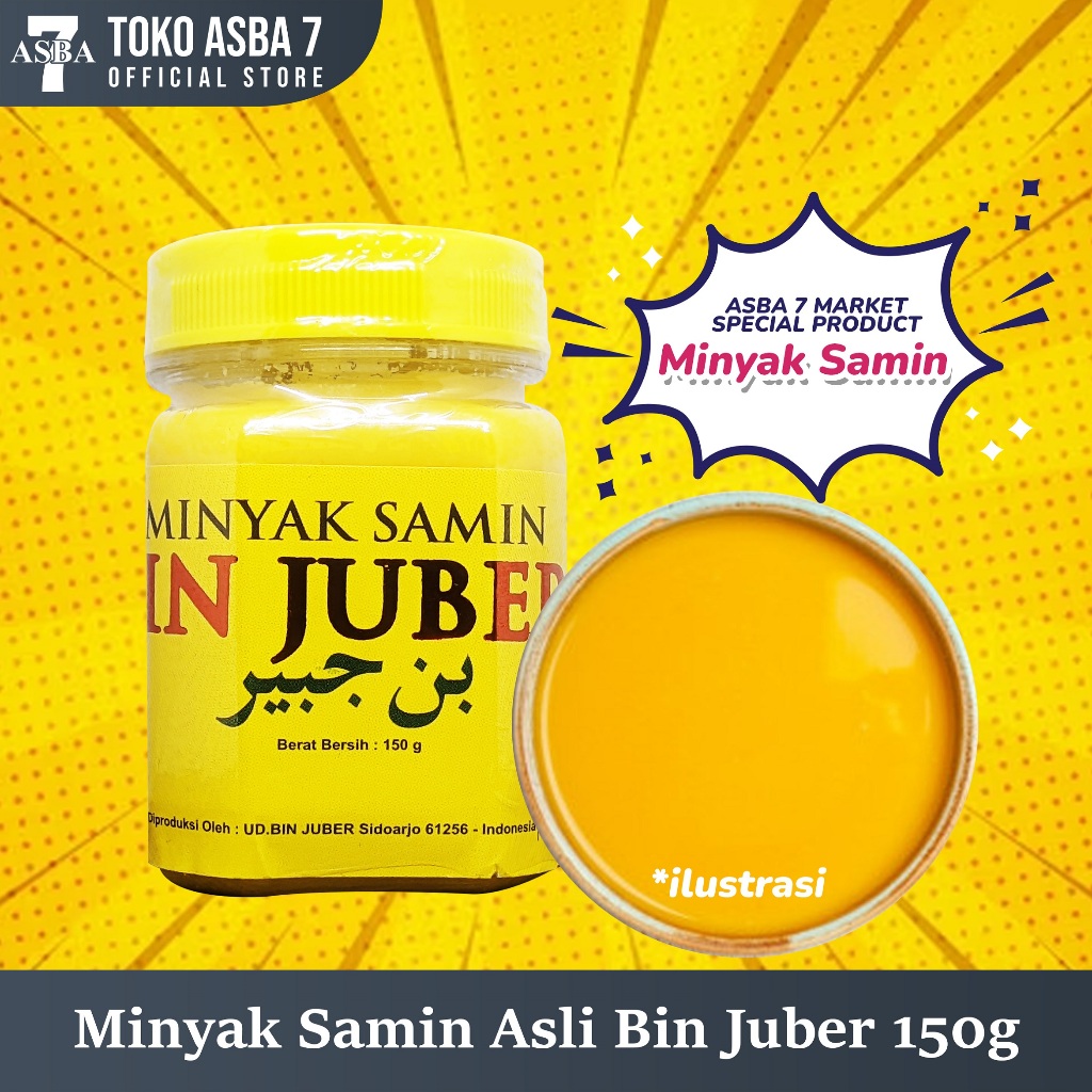 

MINYAK SAMIN BIN JUBER 150GR