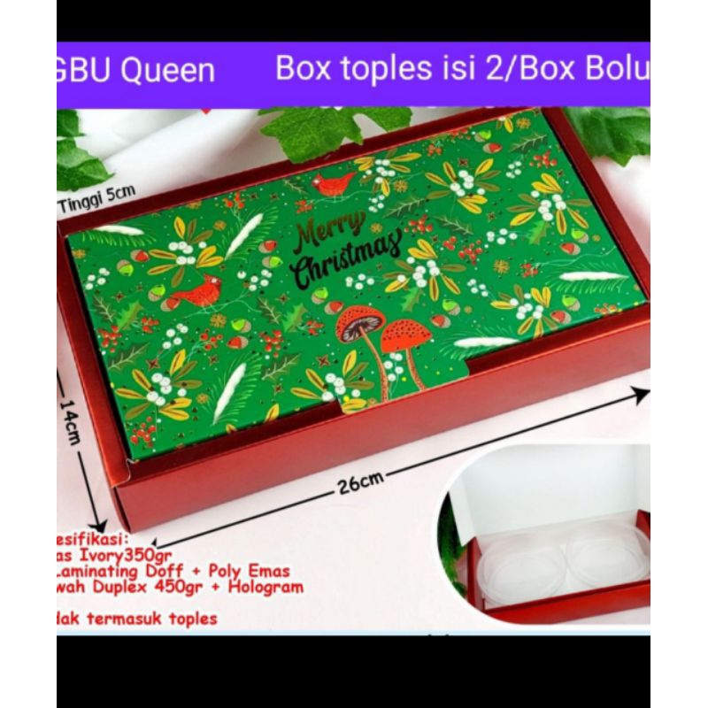 

Box Merry Christmas natal Box toples box bolu
