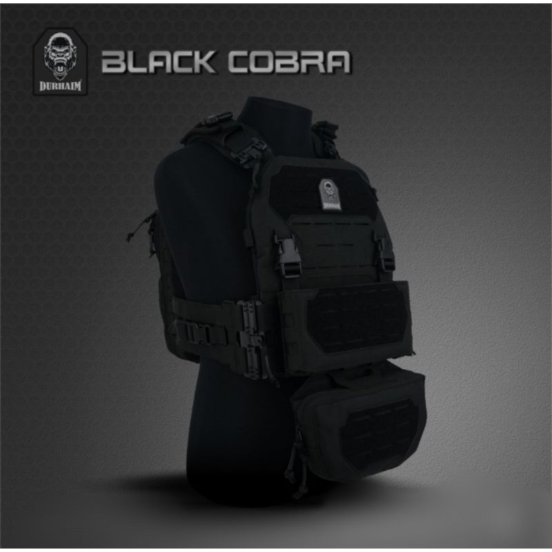 Body Vest Durhaim Black Cobra