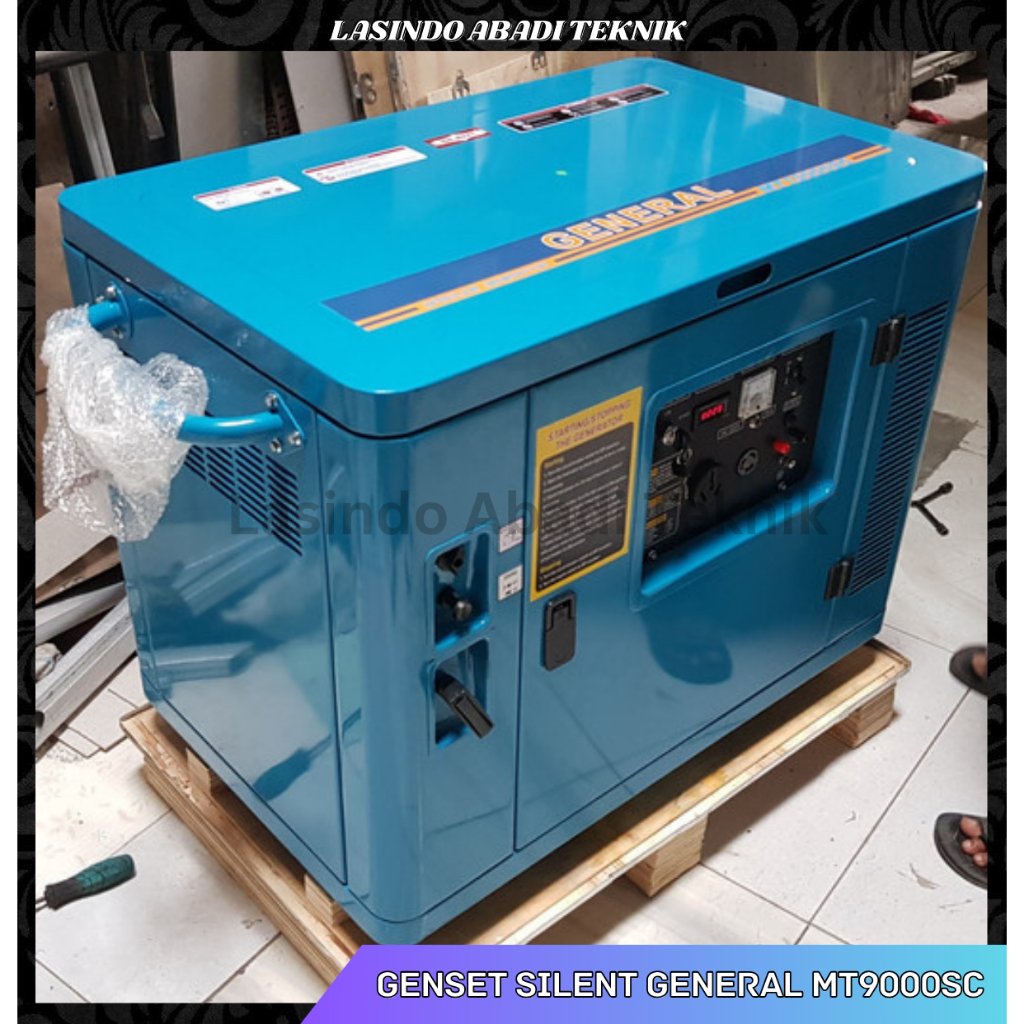 Genset Silent General MT9000SC MT 9000 SC 6000WATT