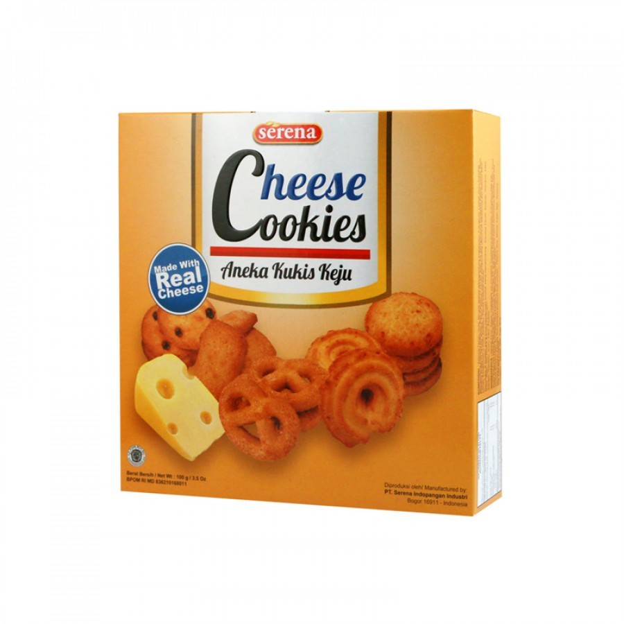 

Biskuit Serena Cheese Cookies 150 gram