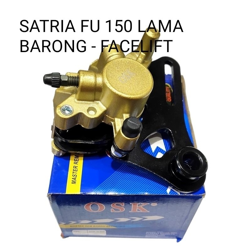 KALIPER KEPALA PALA BABI BELAKANG SATRIA FU F 150 LAMA / BARONG FACELIFT ORIGINAL OSK