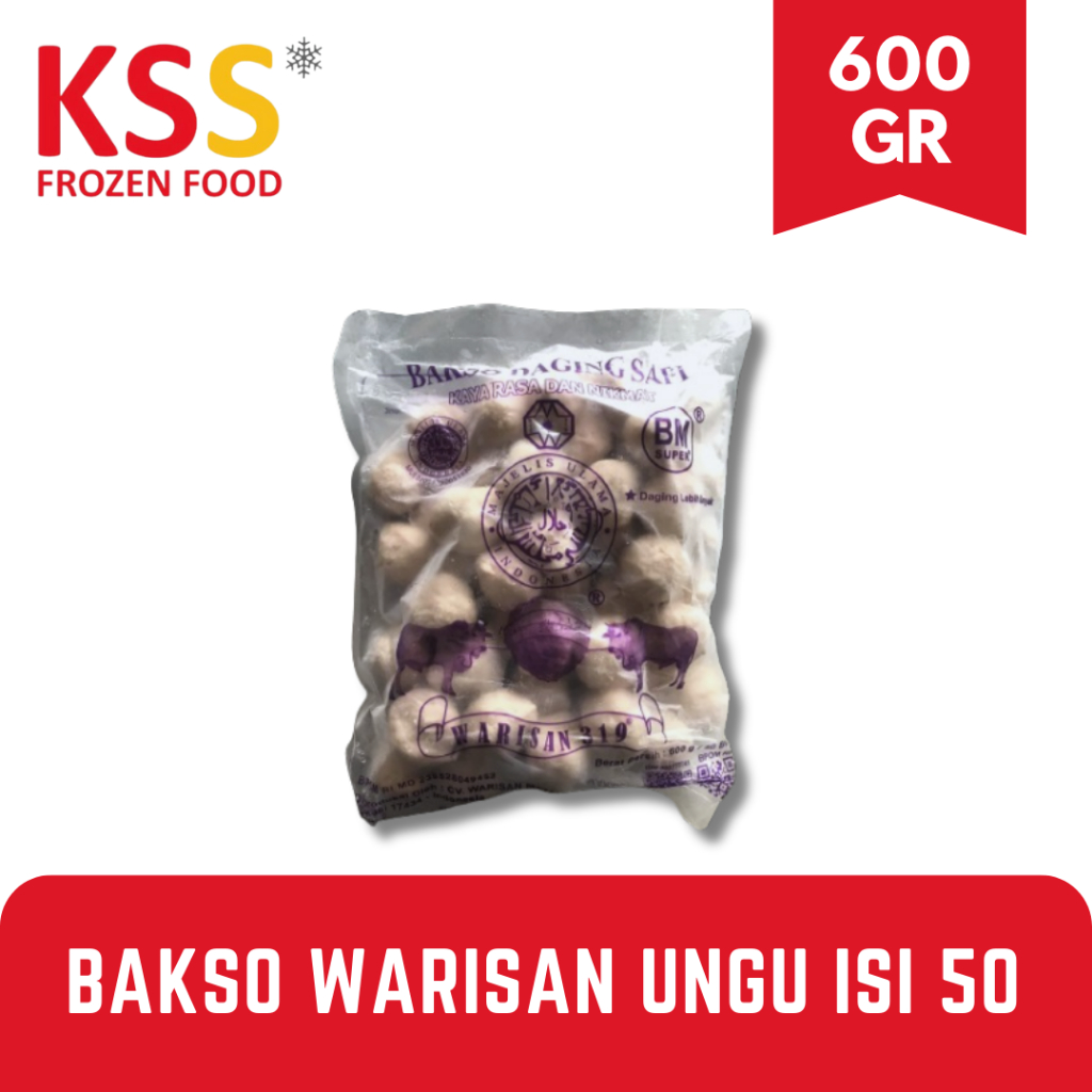 

BAKSO WARISAN UNGU ISI 50