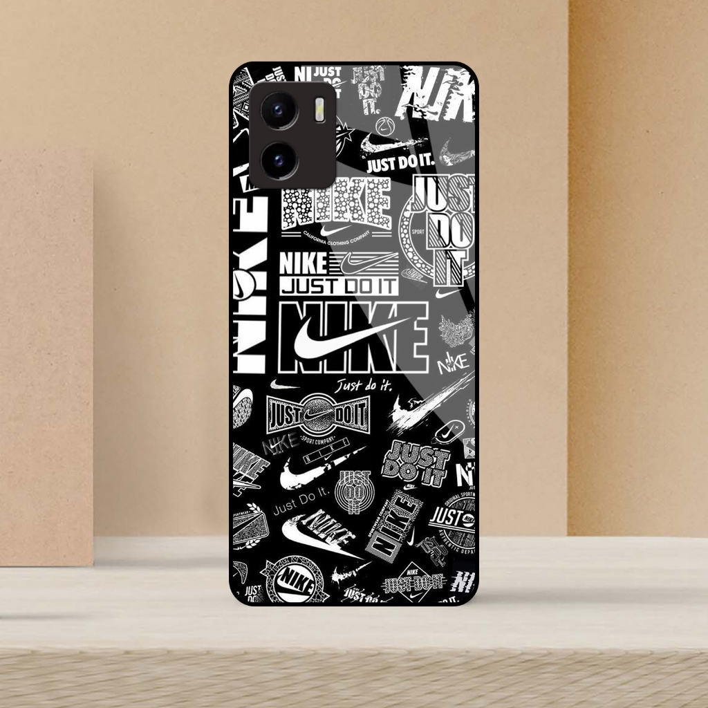 [ NKE ] jasoncellphone Softcase Kaca Kilau VIVO Y15S / VIVO Y01 - Casing Hp - Softcase - Softcase Gl