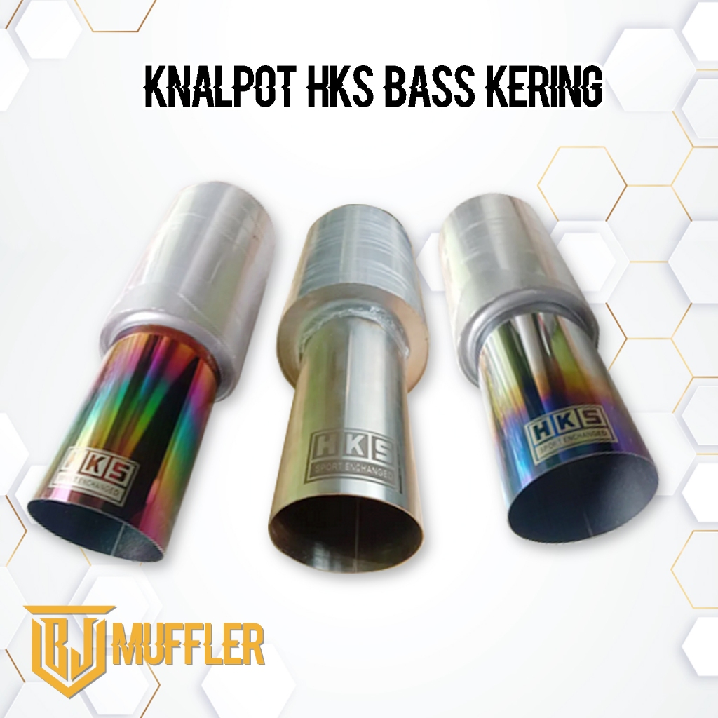 Knalpot Racing Mobil HKS Bass Kering