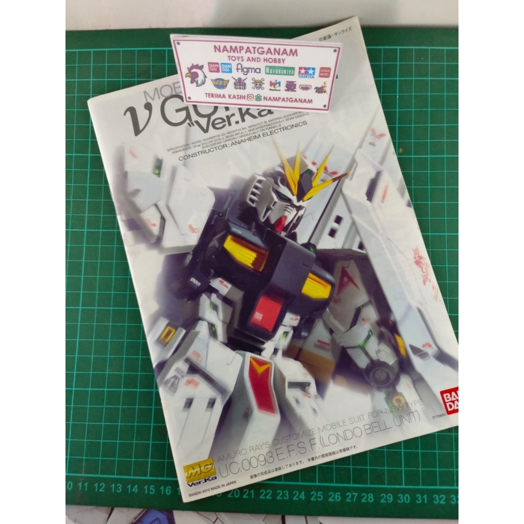 MG BANDAI NU VER KA RX 93 2 MANUAL BOOK