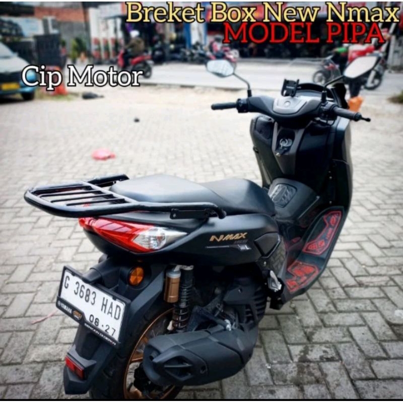 BRACKET Breket BOX NMAX Lama New NMAX 2020 2021 2022 Pipa Untuk Box Givi
