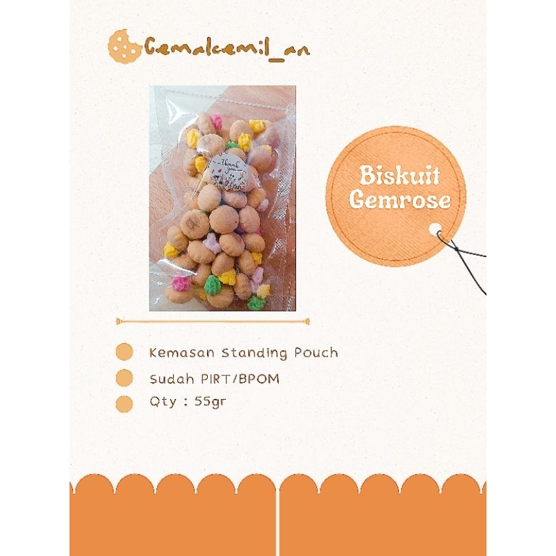 

[ Cemalcemil_an ] Biskuit Gemrose - biskuit monas - biskuit warna warni || snack murah meriah