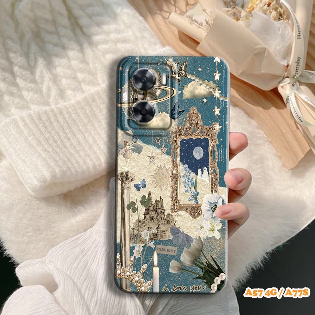Case Hp Oppo A57 2022 TERBARU (4G) / A77S 2022 - RK [03] - Case Motif - Casing Hp Oppo A57 4G / A77S