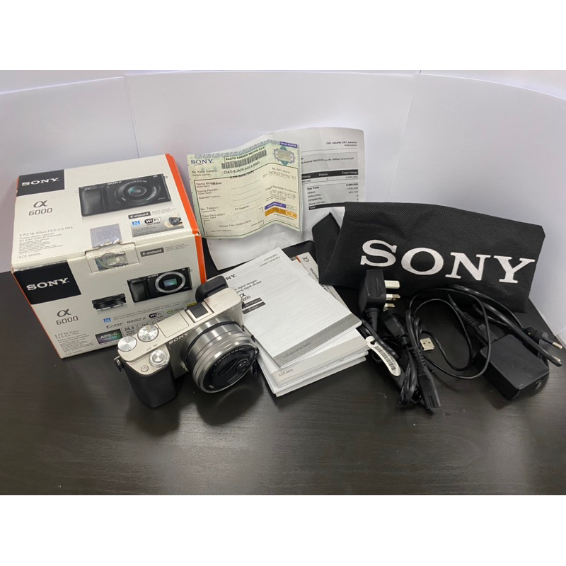 kamera mirrorless sony a 6000 preloved