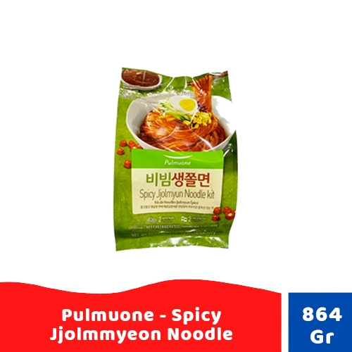 Pulmuone Spicy Jjolmyeon Noodle / Mie Korea 460gr