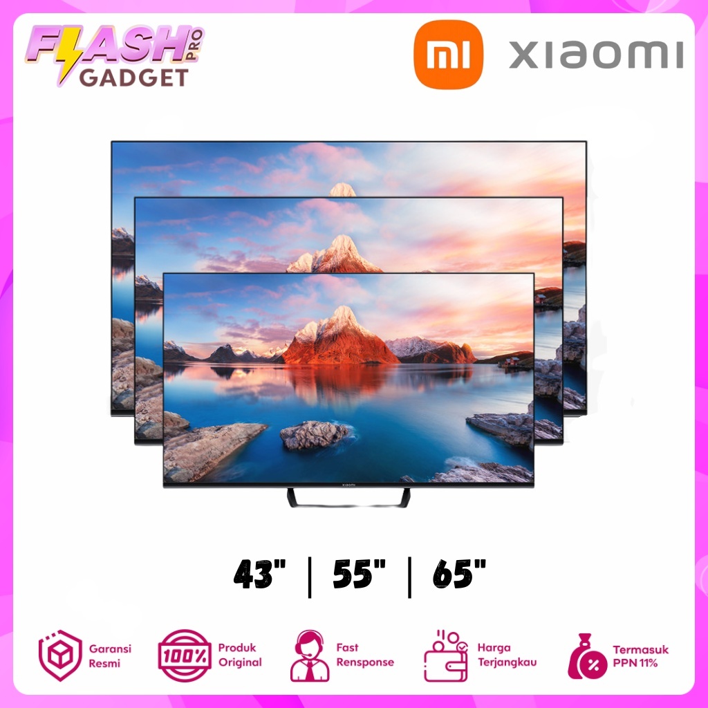 Xiaomi TV A Pro 65 inch Dolby Vision 4K Google TV Bezel Less 65" Smart TV