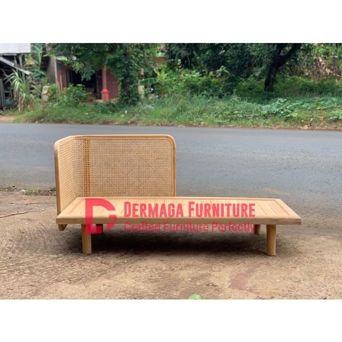 PRE ORDER SOFA PANTAI ROTAN KAYU JATI SOFA SANTAI SOFA ROTAN MINIMALIS DERMAGA FURNITURE JEPARA