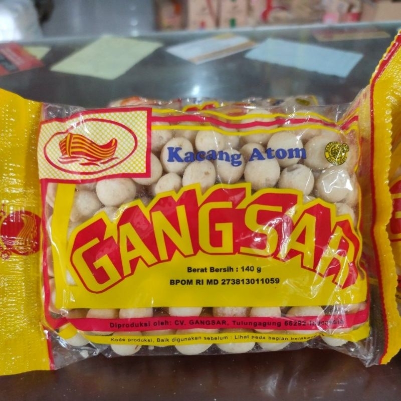 

Kacang atom GANGSAR 140gram