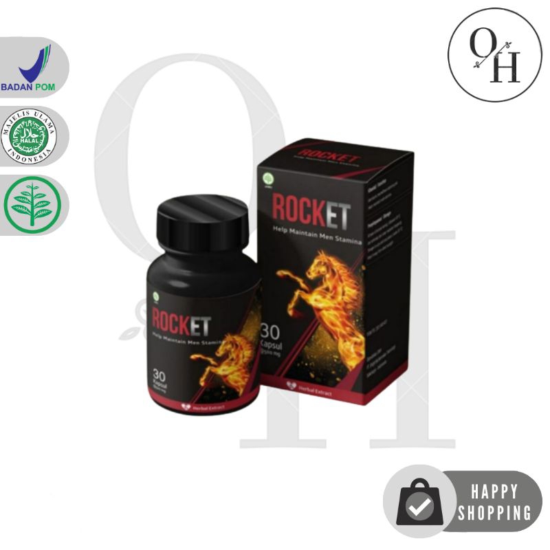 Obat Rocket Asli Suplemen Multivitamin Pria Original