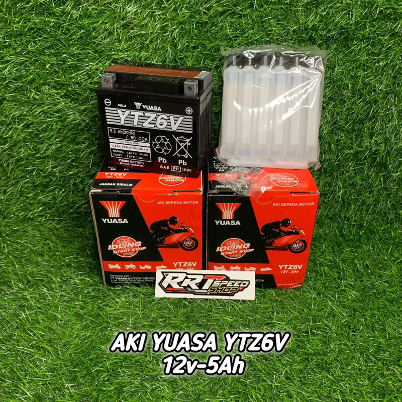 Aki KERING Yuasa YTZ 6V  YTZ6V UNIVERSAL