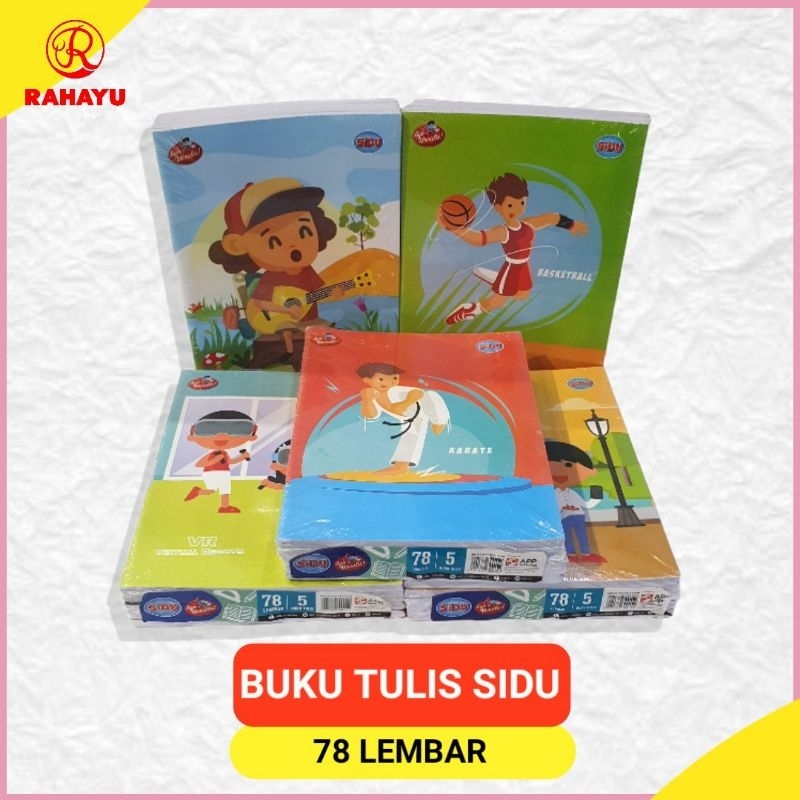 

BUKU TULIS SIDU 78 SINAR DUNIA ISI 5/pack