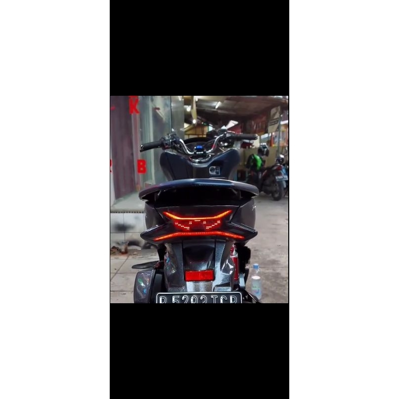 stoplamp Costum Running Animasi PCX 150