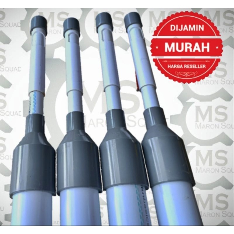 full set alat penabur pupuk tinggal pakai dari pipa pvc